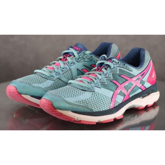 Asics GT-2000 4 Women's Running Shoes Size 8.5 Aqua Green - Picture 1 of 11